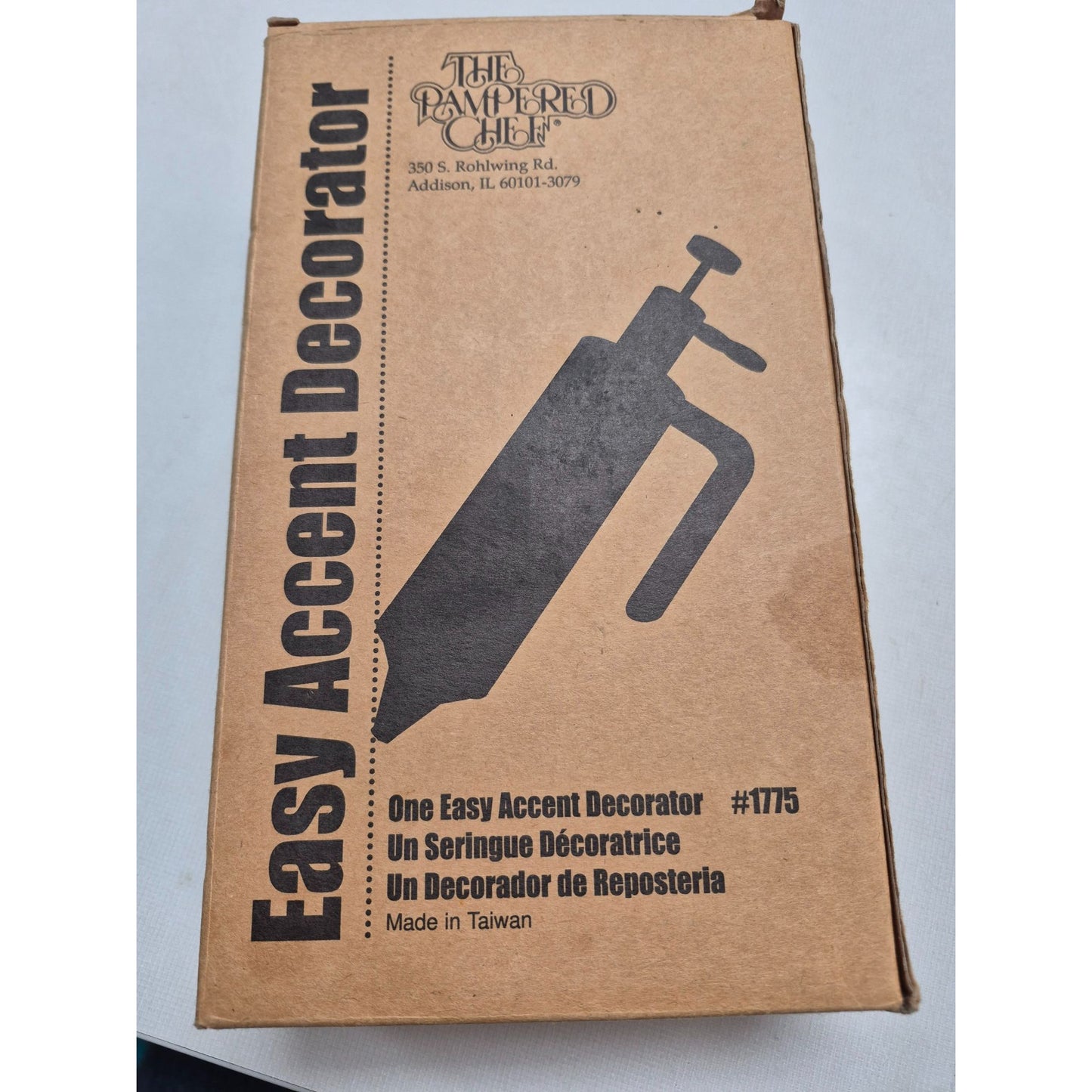 The Pampered Chef Easy Accent Decorator 1775 With 6 Tips