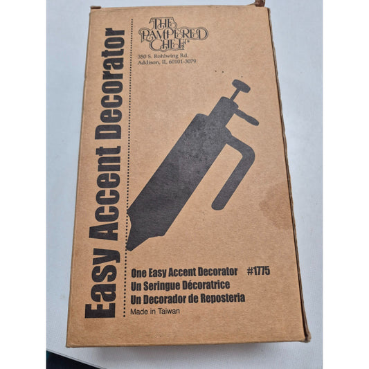 The Pampered Chef Easy Accent Decorator 1775 With 6 Tips