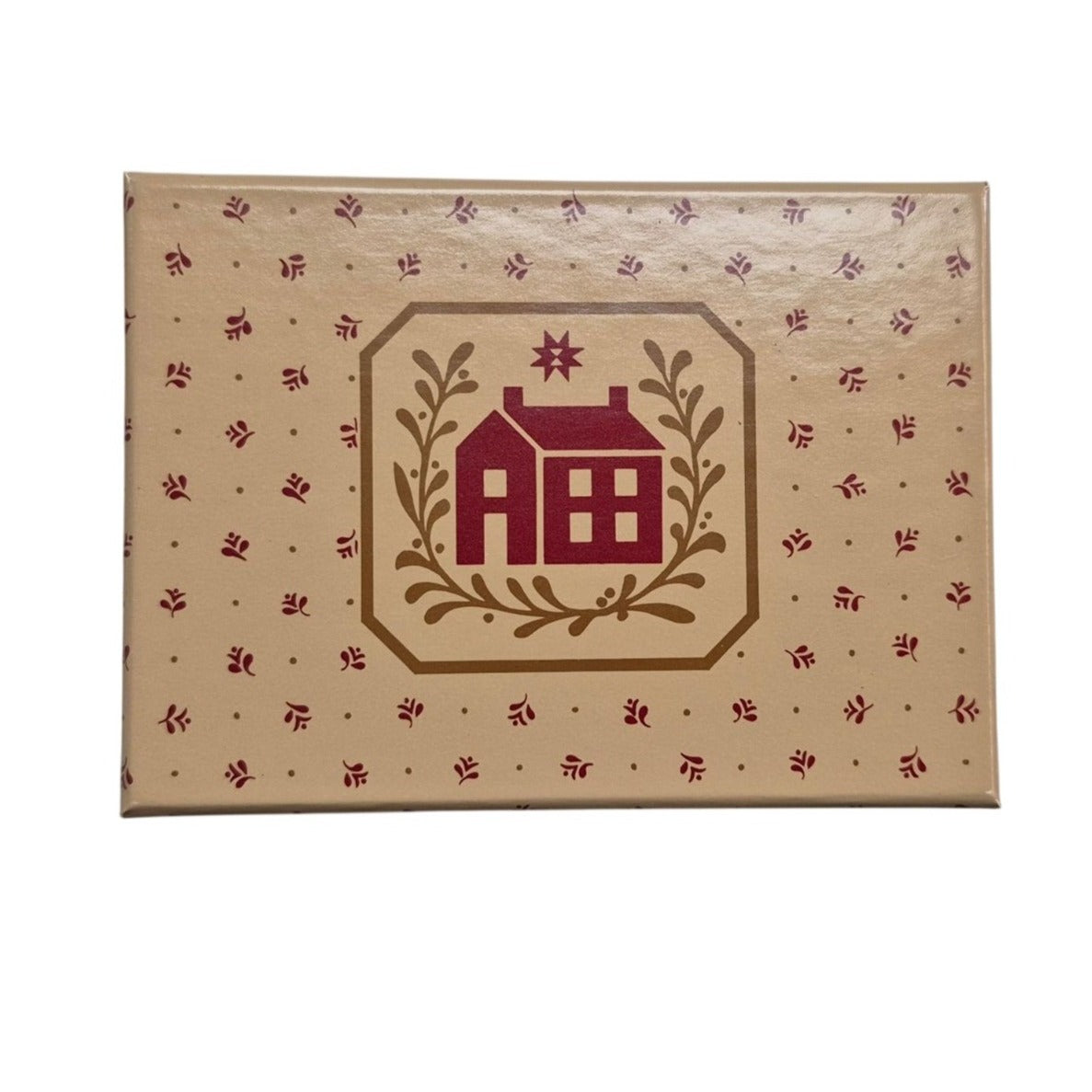 NEW Avon Country Christmas Recipe Box  1982