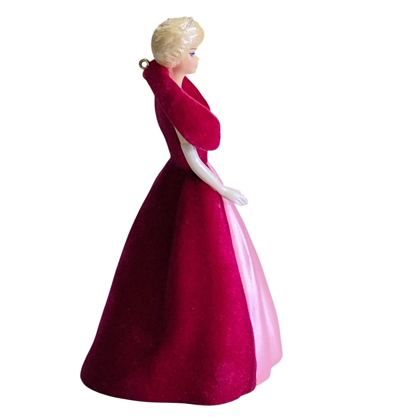 2002 Hallmark Barbie Ornament Sophisticated Fashion Lady Keepsake With Box