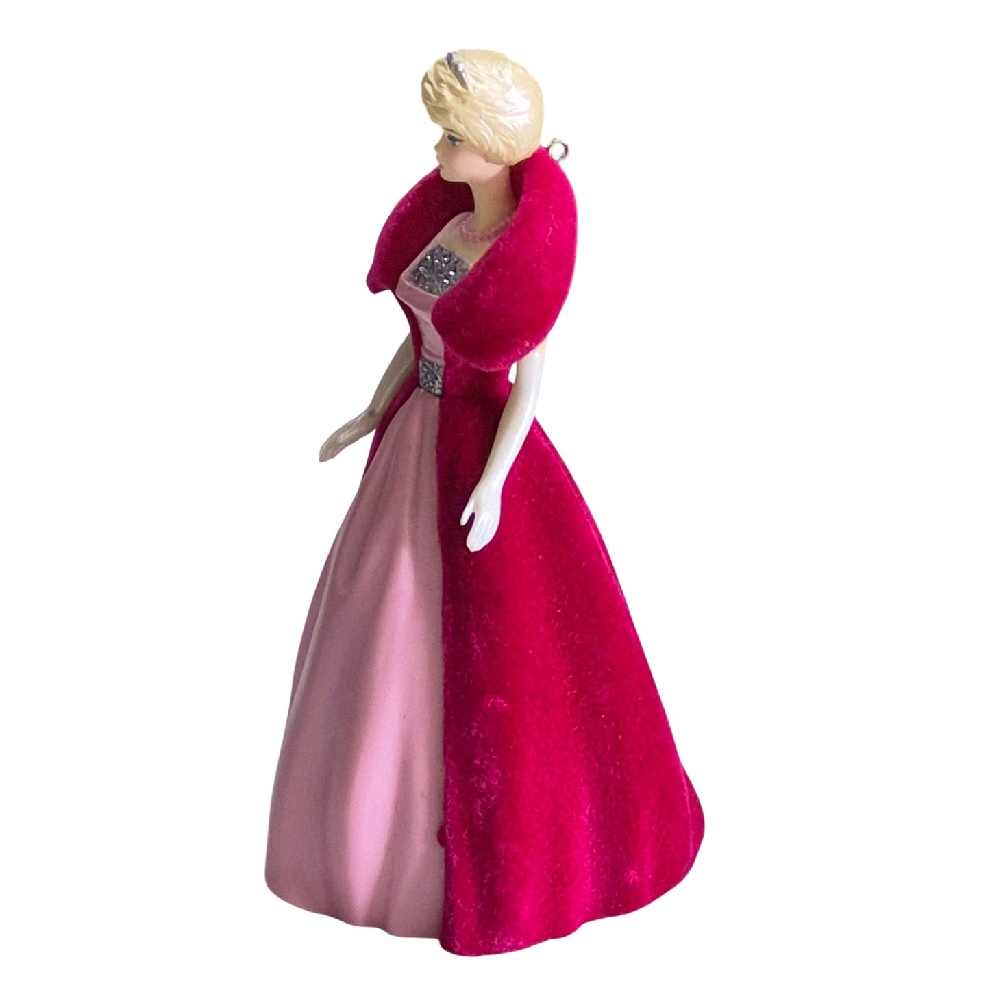 2002 Hallmark Barbie Ornament Sophisticated Fashion Lady Keepsake With Box