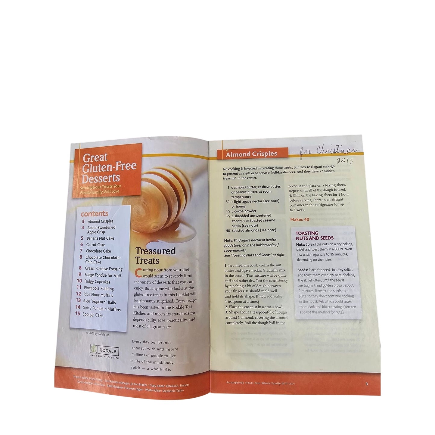 Great Gluten-Free Desserts Cookbook