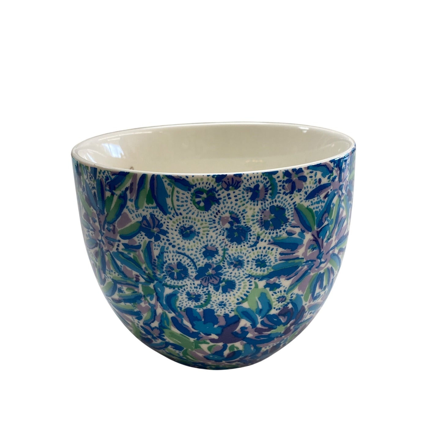 Lilly Pulitzer Floral Print Mug With Gold Handle