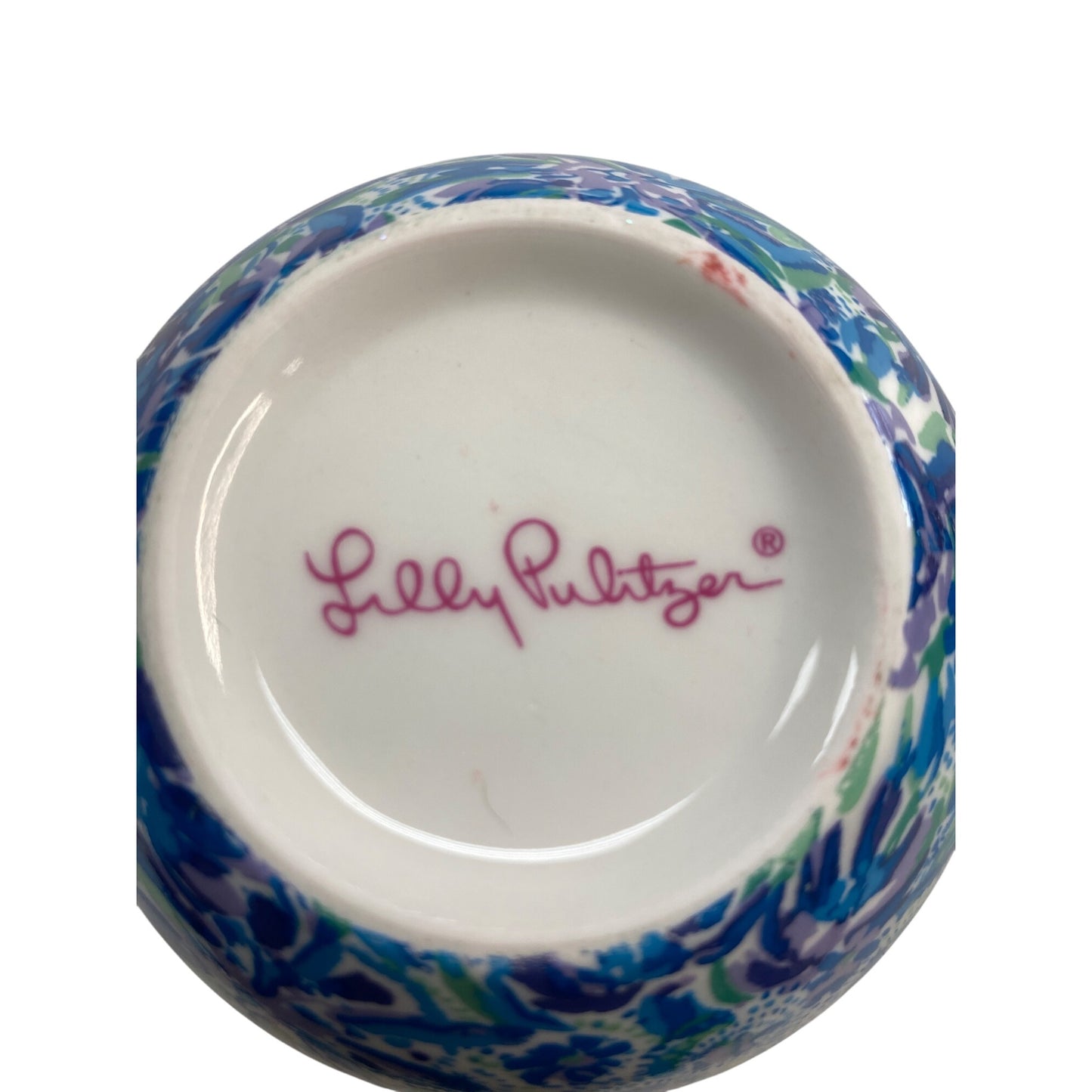 Lilly Pulitzer Floral Print Mug With Gold Handle