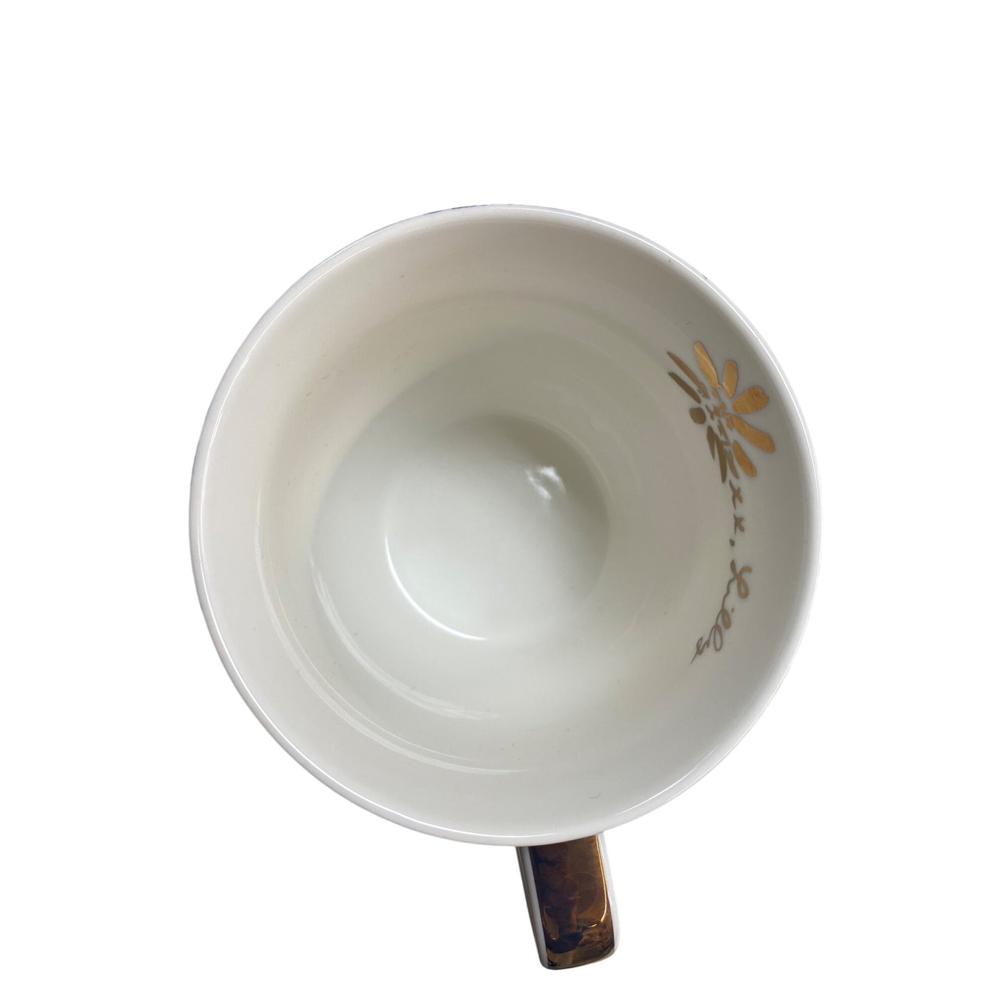 Lilly Pulitzer Floral Print Mug With Gold Handle