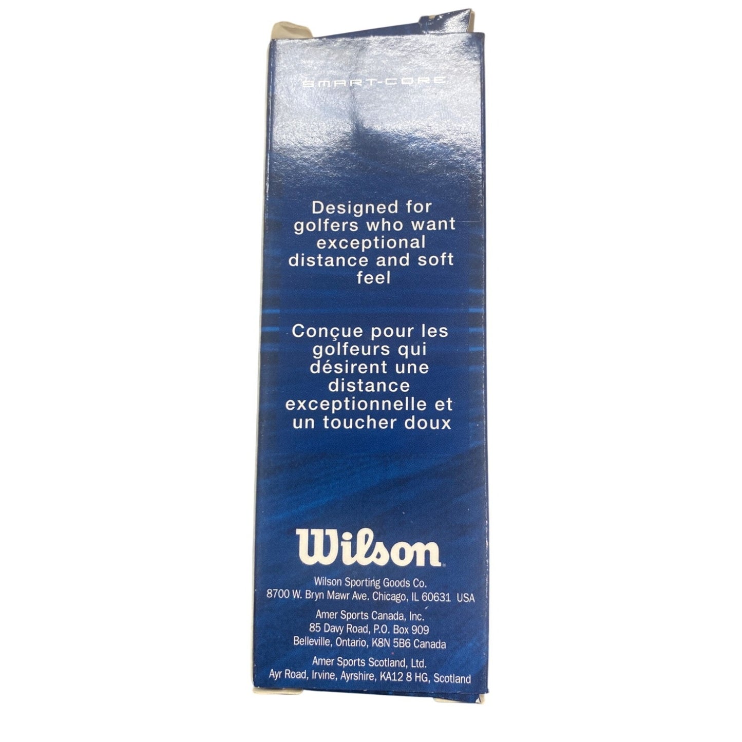 Wilson Smart-Core Golf Balls 3-Pack - Maximum Distance & Control