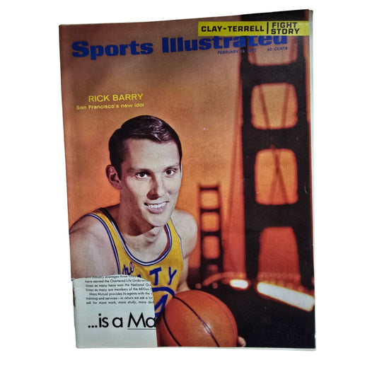 Vintage 1967 Sports Illustrated Magazine Collectors Edition Rick Barry