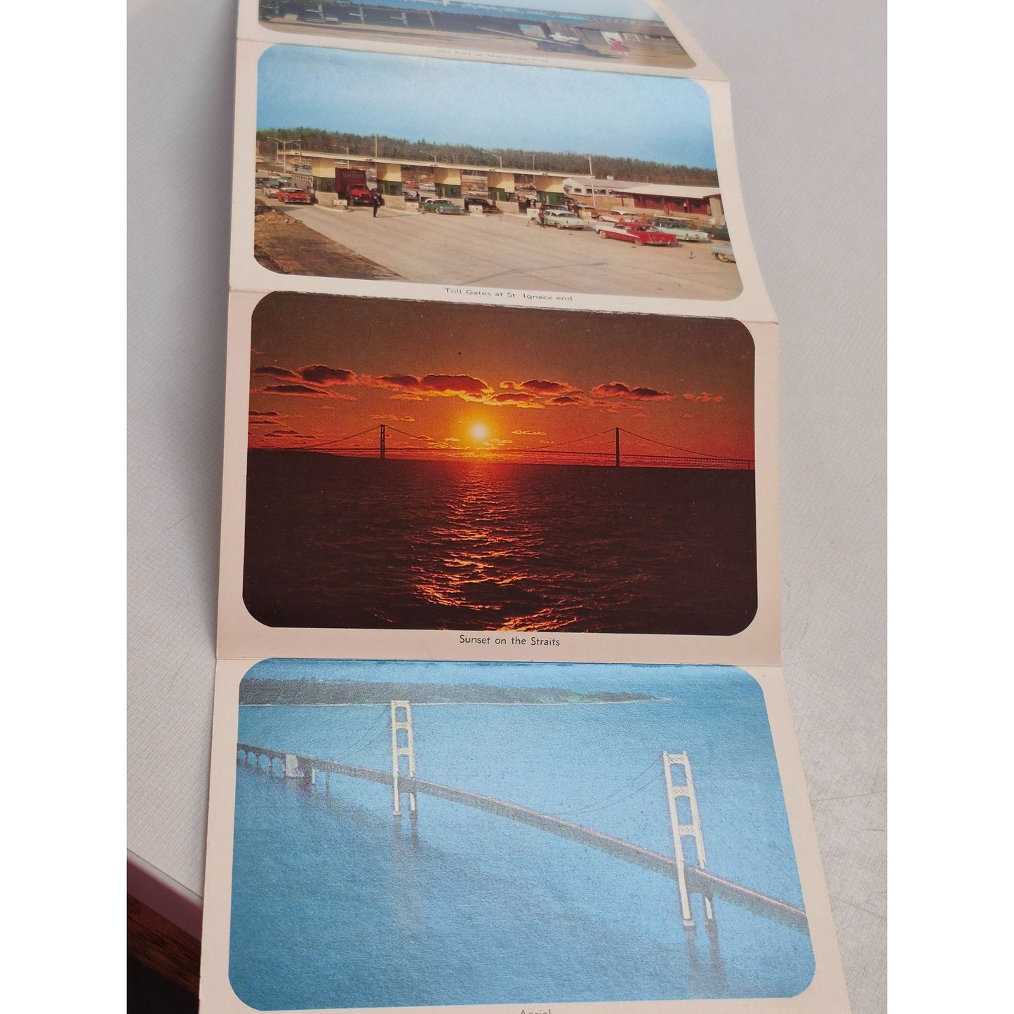 Vintage Postcard Lot 20 Mackinac Bridge & Scenic Views from U.S. Destinations