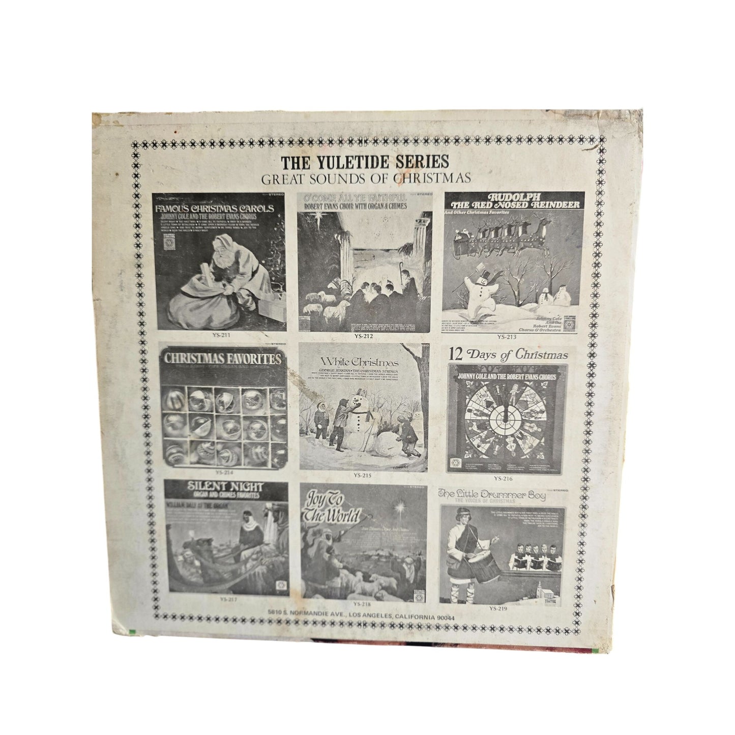 The Little Drummer Boy Vinyl Record Album YS-219 Stereo The Voices Of Christmas