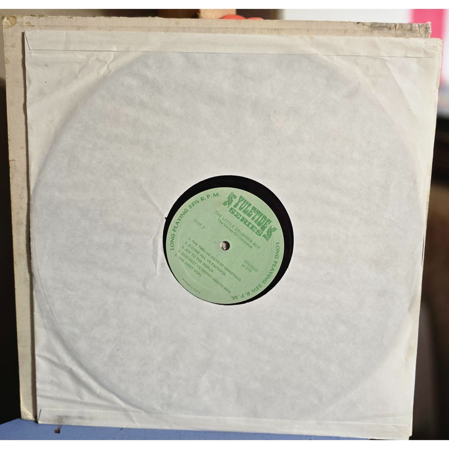 The Little Drummer Boy Vinyl Record Album YS-219 Stereo The Voices Of Christmas