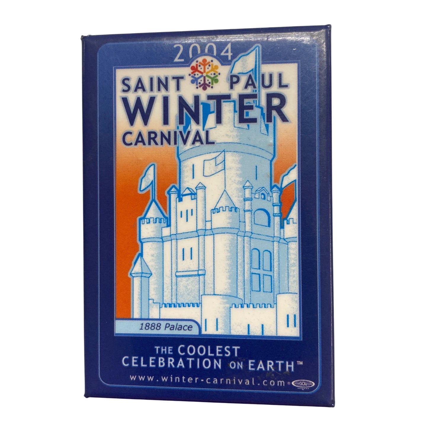Saint Paul Winter Carnival 2004 Pin Badge "The Coolest Celebration On Earth" Collectible