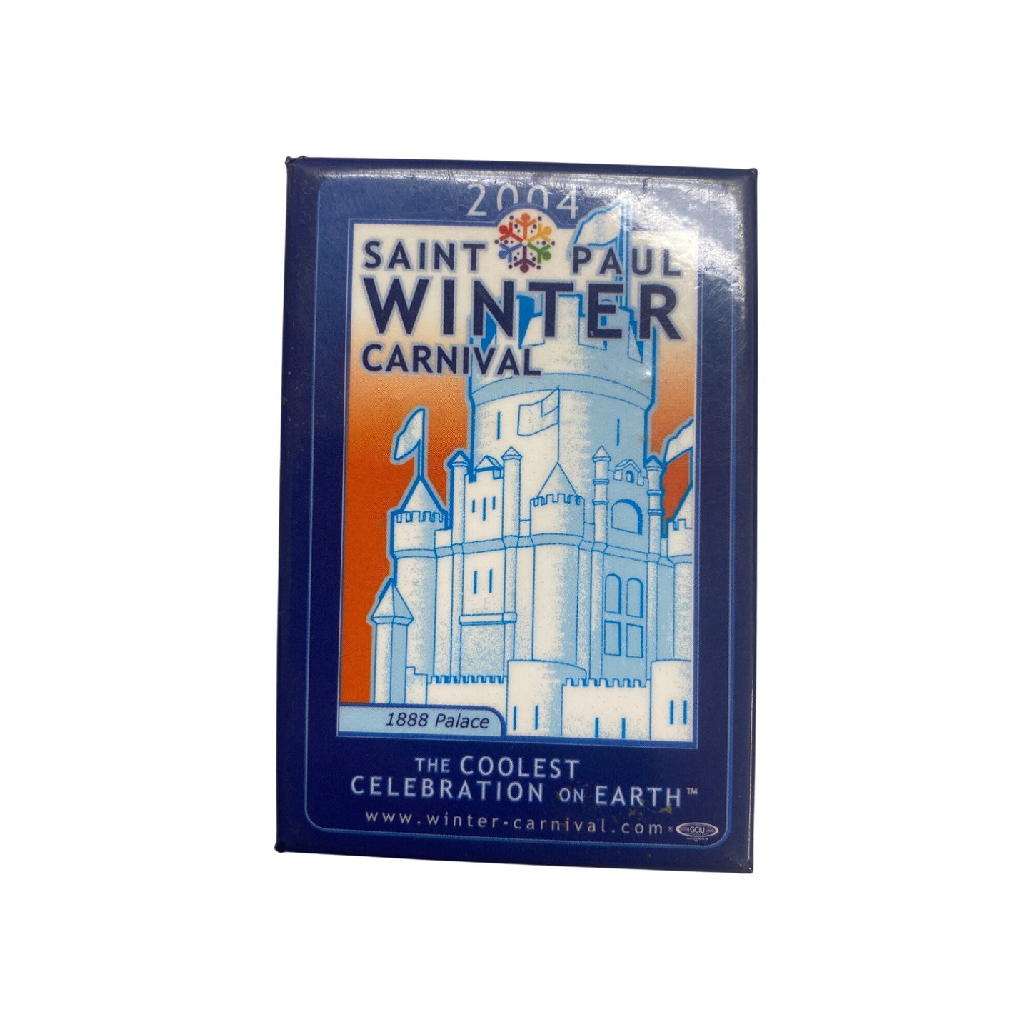Saint Paul Winter Carnival 2004 Pin Badge "The Coolest Celebration On Earth" Collectible