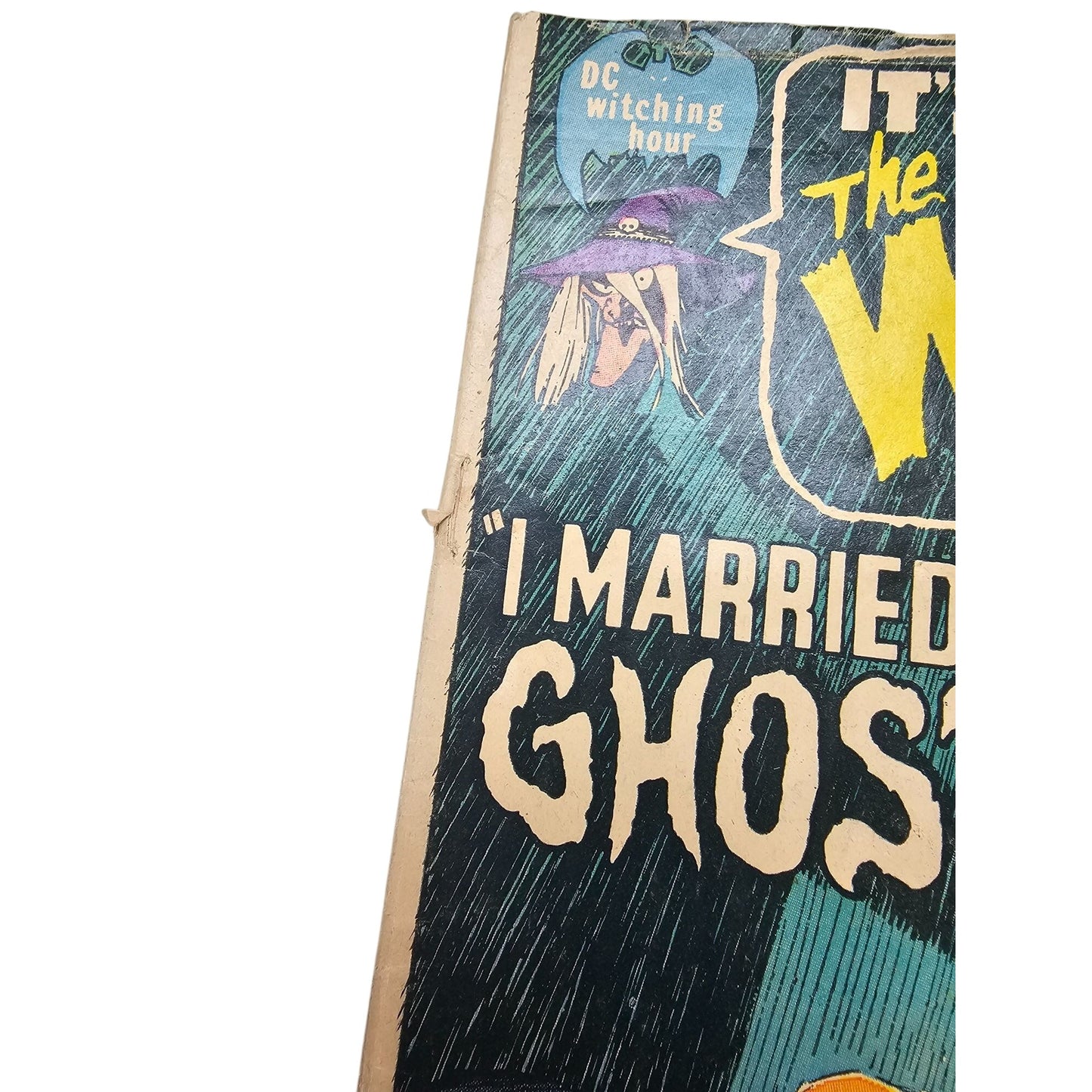 Vintage DC Comics The Witching Hour No. 15 June-July 1971 Horror Comic "I Married A Ghost"