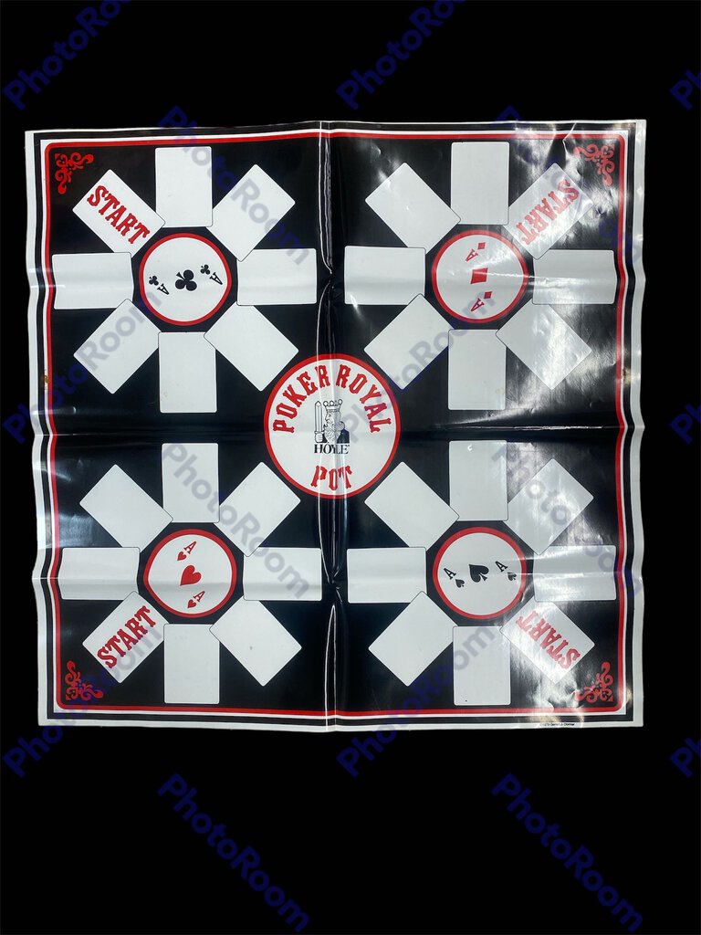 Vintage Hoyle Casino Kit Blackjack Craps Poker Chips Dice Cards Game