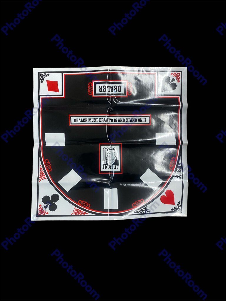 Vintage Hoyle Casino Kit Blackjack Craps Poker Chips Dice Cards Game