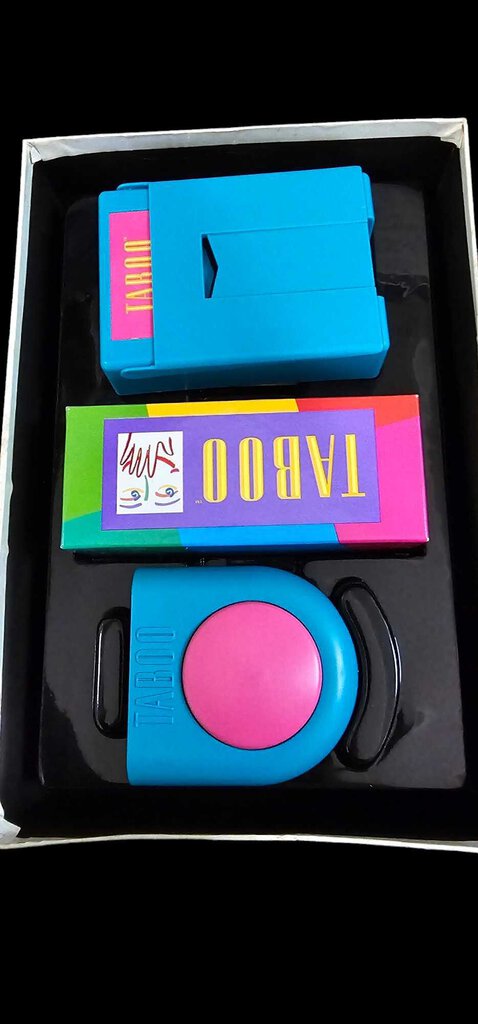 Taboo The Game of Unapeakable Fun Vintage Board Game