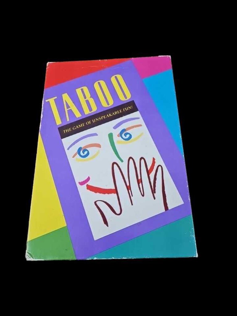 Taboo The Game of Unapeakable Fun Vintage Board Game