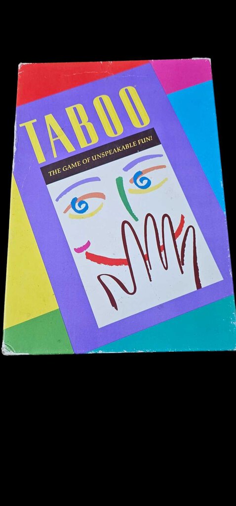 Taboo The Game of Unapeakable Fun Vintage Board Game