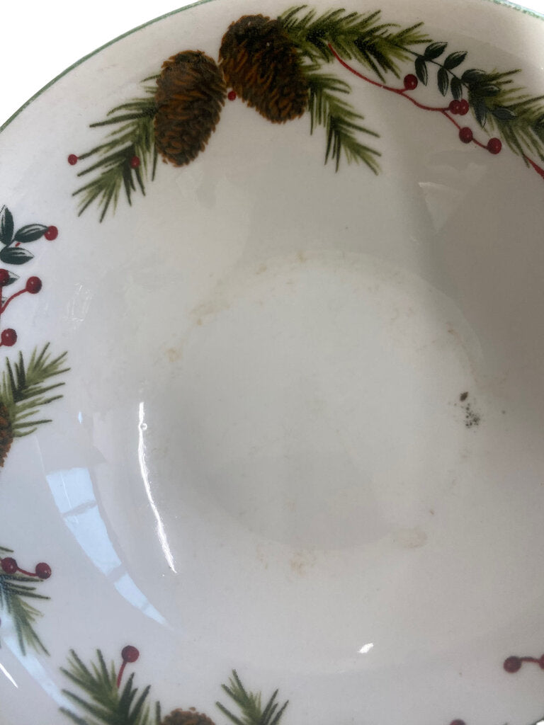 Vintage Pine & Berries Totally Today Dinnerware
