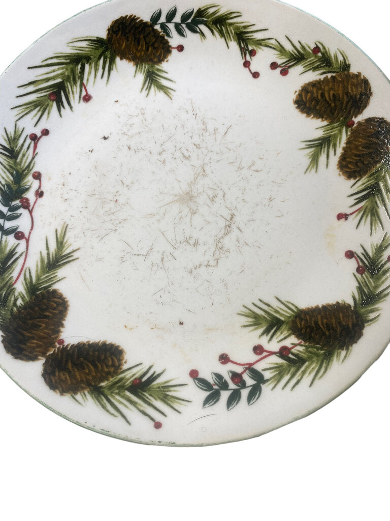 Vintage Pine & Berries Totally Today Dinnerware