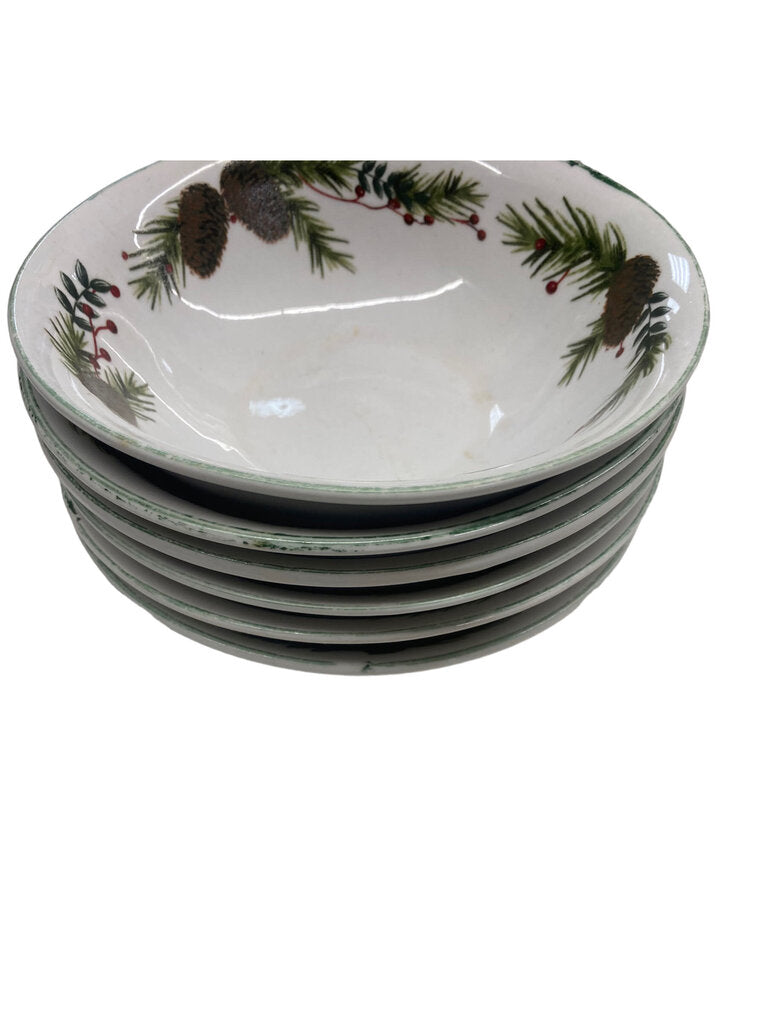 Vintage Pine & Berries Totally Today Dinnerware