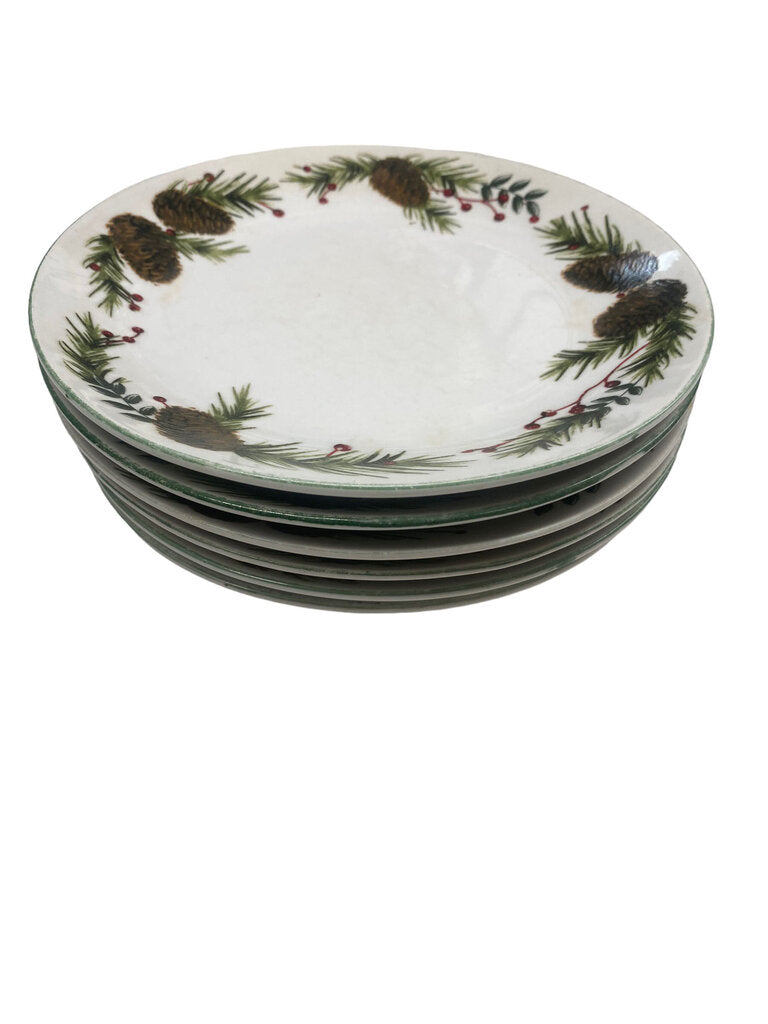 Vintage Pine & Berries Totally Today Dinnerware