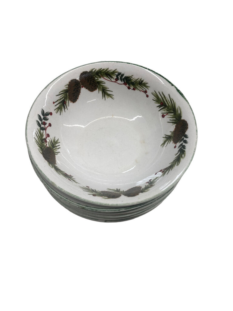 Vintage Pine & Berries Totally Today Dinnerware