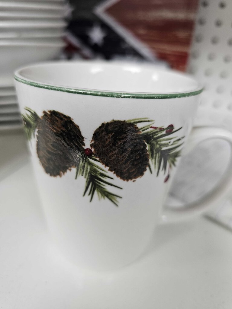 Vintage Pine & Berries Totally Today Dinnerware