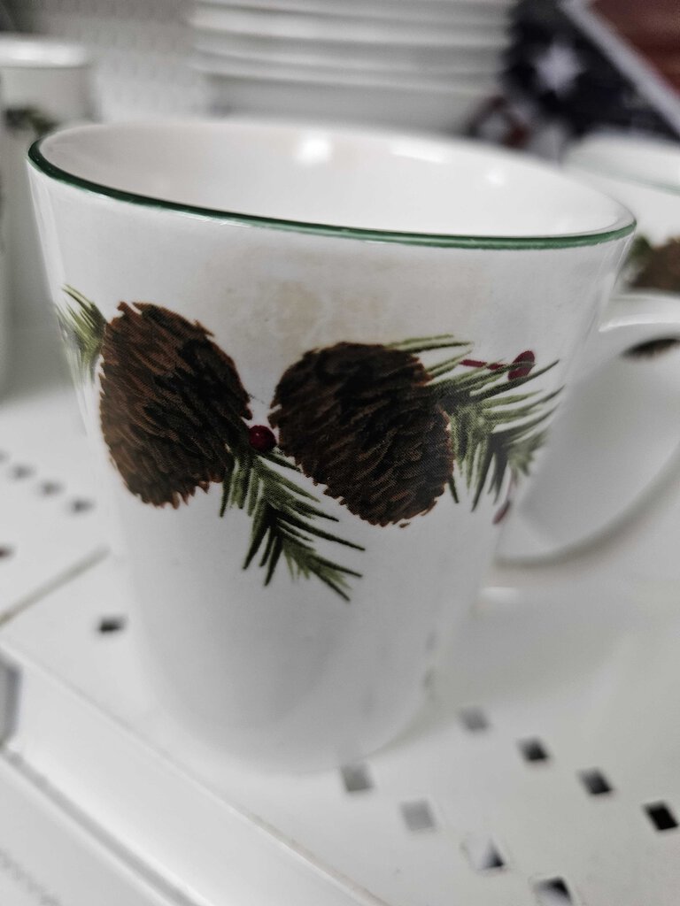 Vintage Pine & Berries Totally Today Dinnerware