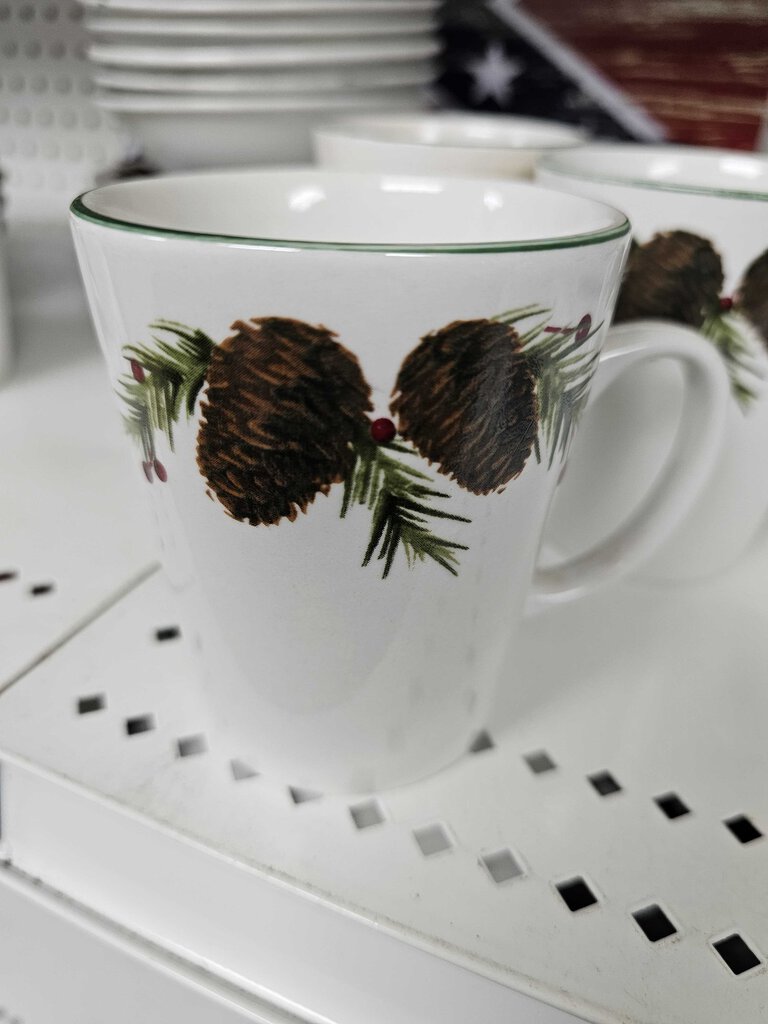 Vintage Pine & Berries Totally Today Dinnerware