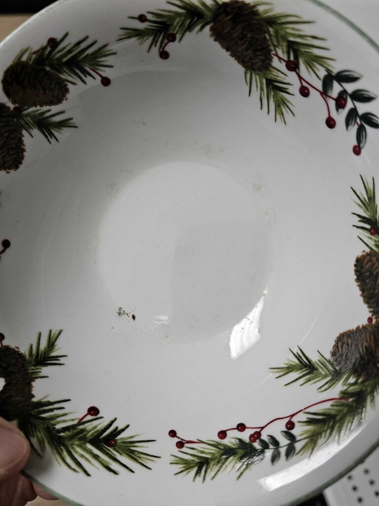 Vintage Pine & Berries Totally Today Dinnerware