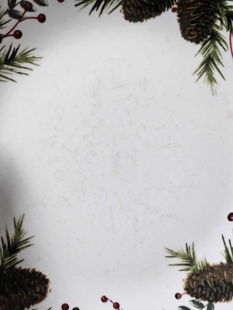 Vintage Pine & Berries Totally Today Dinnerware