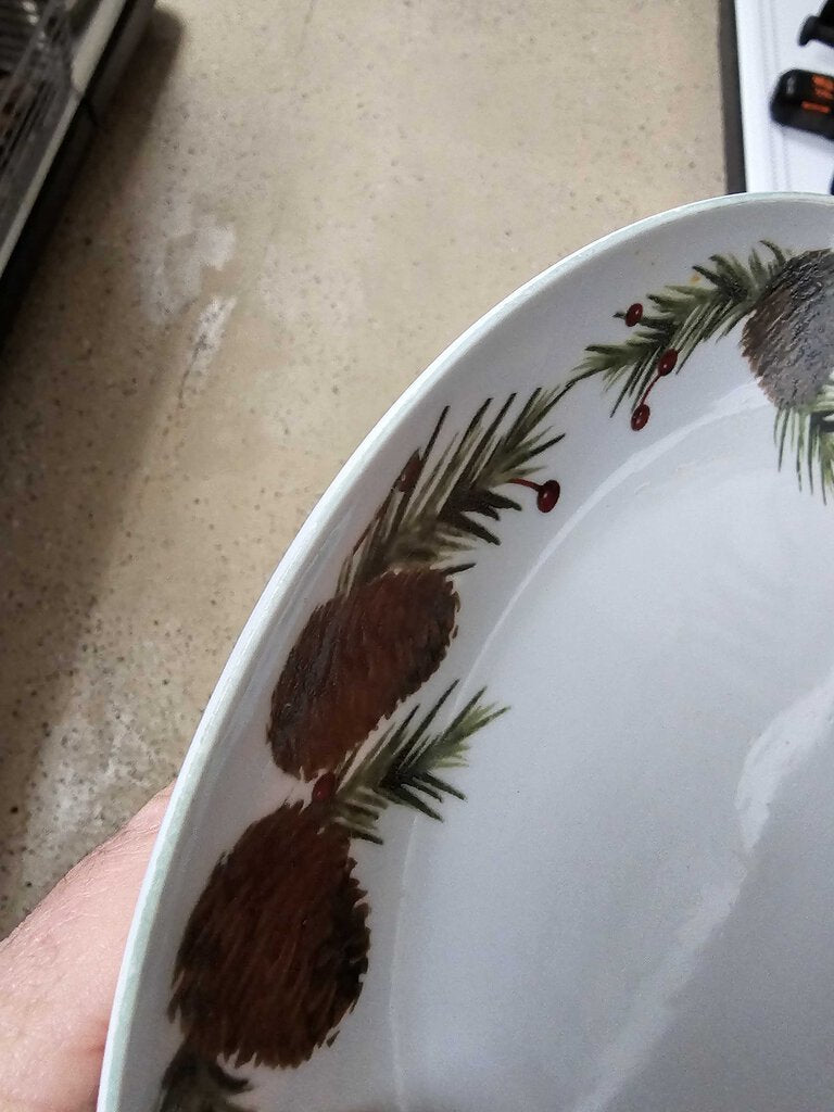 Vintage Pine & Berries Totally Today Dinnerware