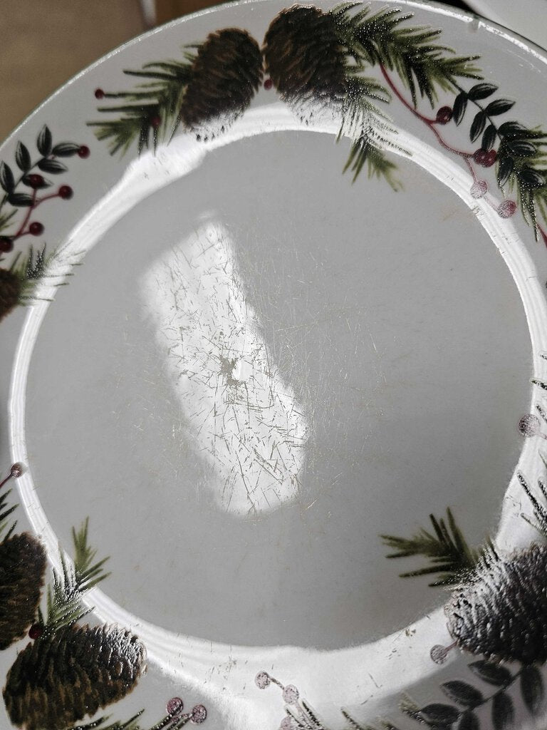 Vintage Pine & Berries Totally Today Dinnerware