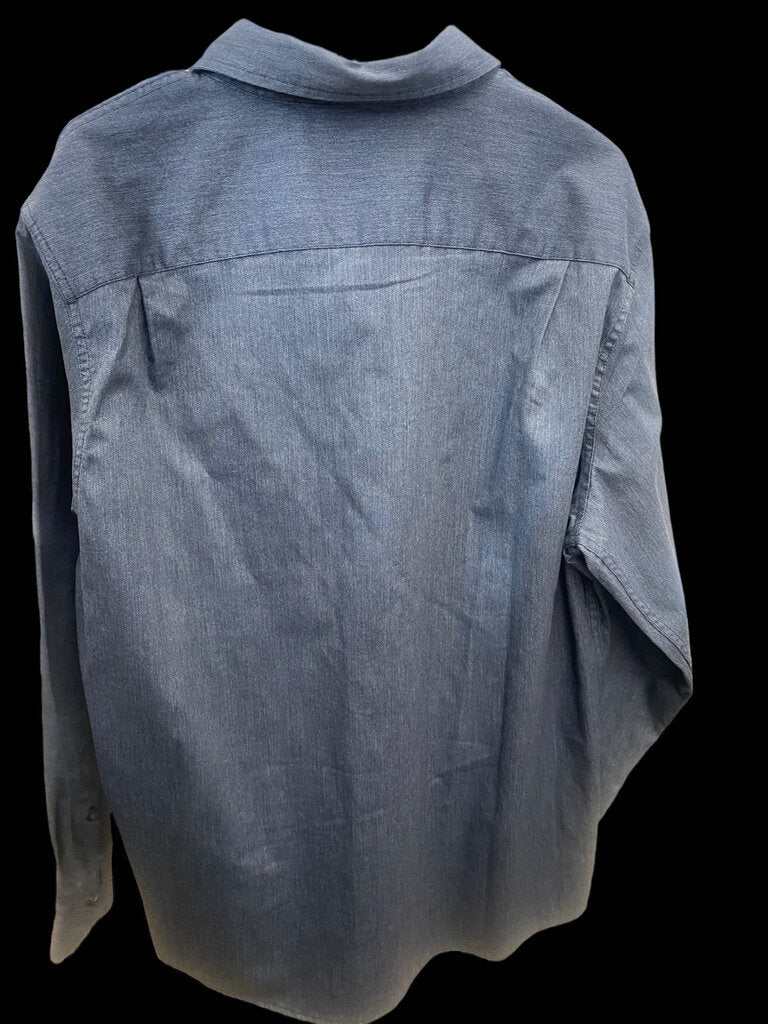 Wrangler Denim Dress Shirt L