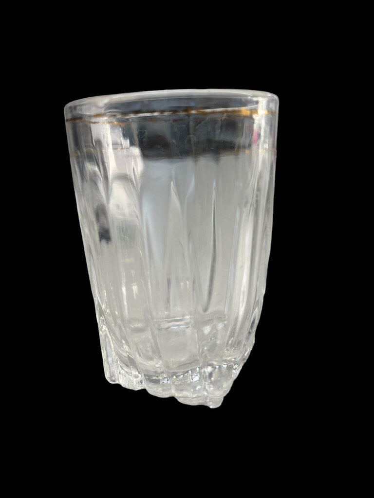Vintage Cut Glass Shot Glass