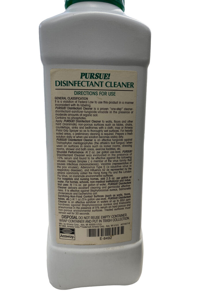 Amway Persue! Disinfectant Cleaner 26 oz