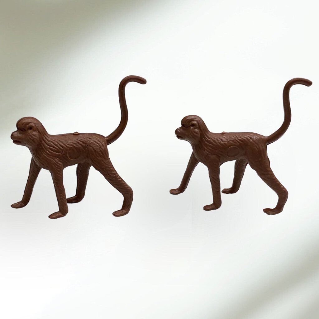 VINTAGE 1993 B. Shackman co. inc. Miniature Noah's Ark Set Plastic Animals