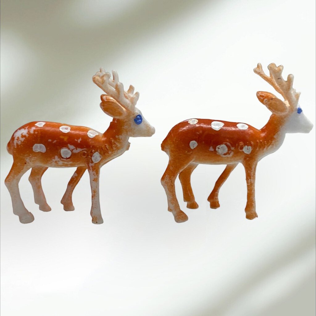 VINTAGE 1993 B. Shackman co. inc. Miniature Noah's Ark Set Plastic Animals