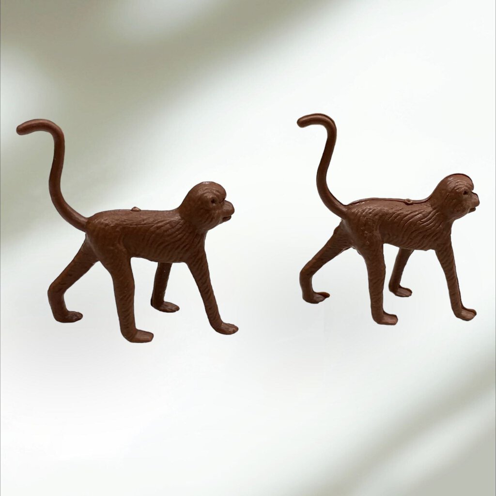 VINTAGE 1993 B. Shackman co. inc. Miniature Noah's Ark Set Plastic Animals