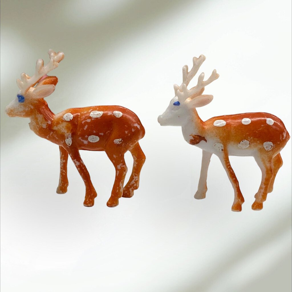 VINTAGE 1993 B. Shackman co. inc. Miniature Noah's Ark Set Plastic Animals