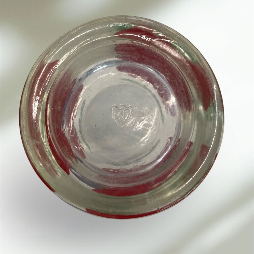 Vintage 1950"s Federal Tomato Juice Glass 3" tall