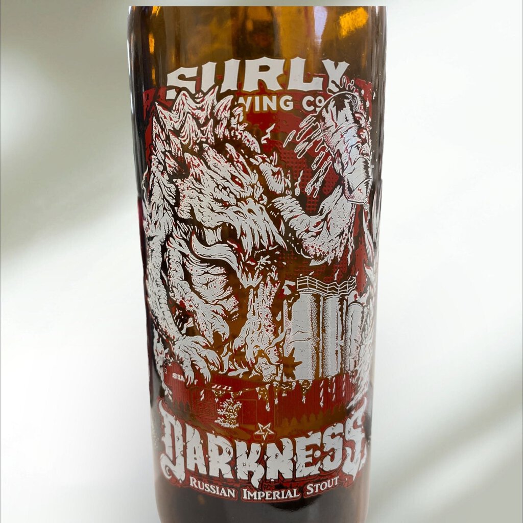 Surly Brewing Co Horror Art Bottle Darkness Russian Imperial Stout