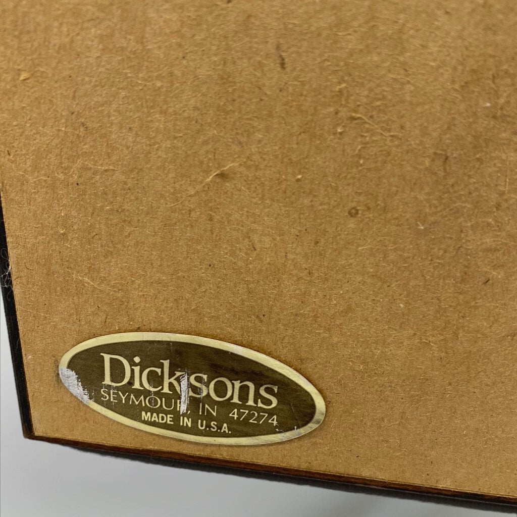 Vintage Ram Sheep Religious Text Photo Print Portrait Dicksons Seymour Indiana