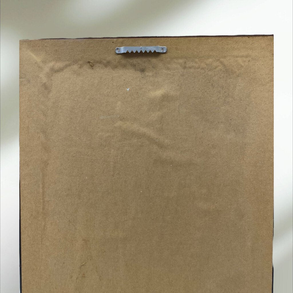 Vintage Ram Sheep Religious Text Photo Print Portrait Dicksons Seymour Indiana