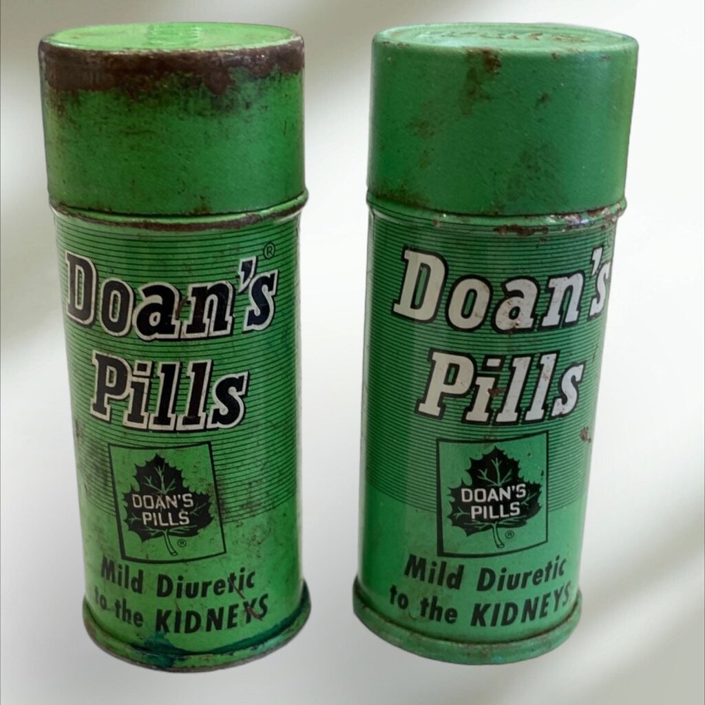 Vintage Doan's Pills Advertising Tin
