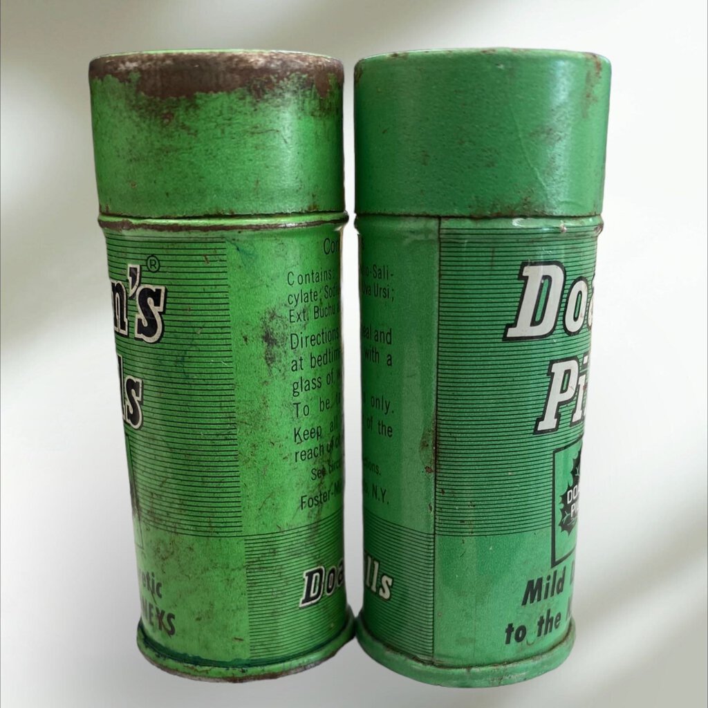 Vintage Doan's Pills Advertising Tin