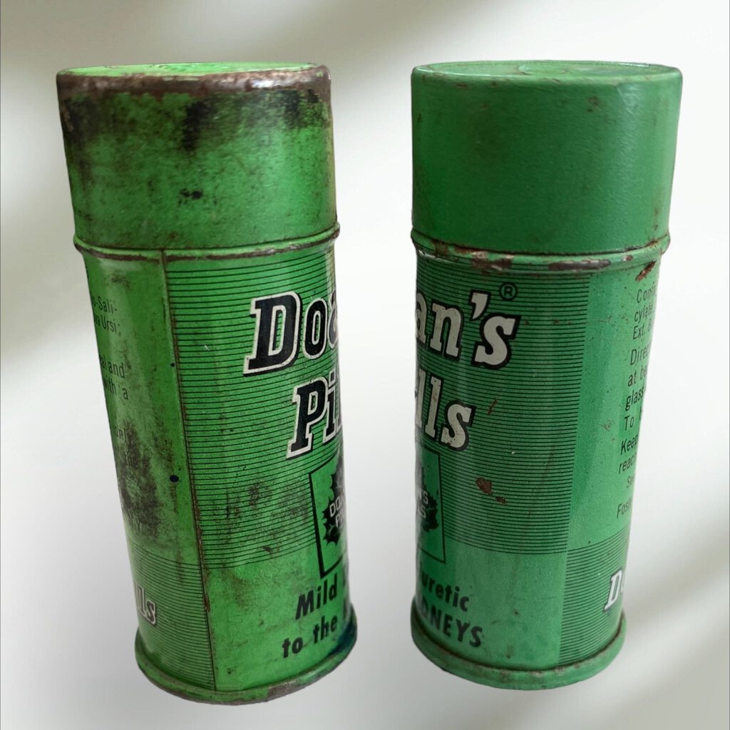 Vintage Doan's Pills Advertising Tin