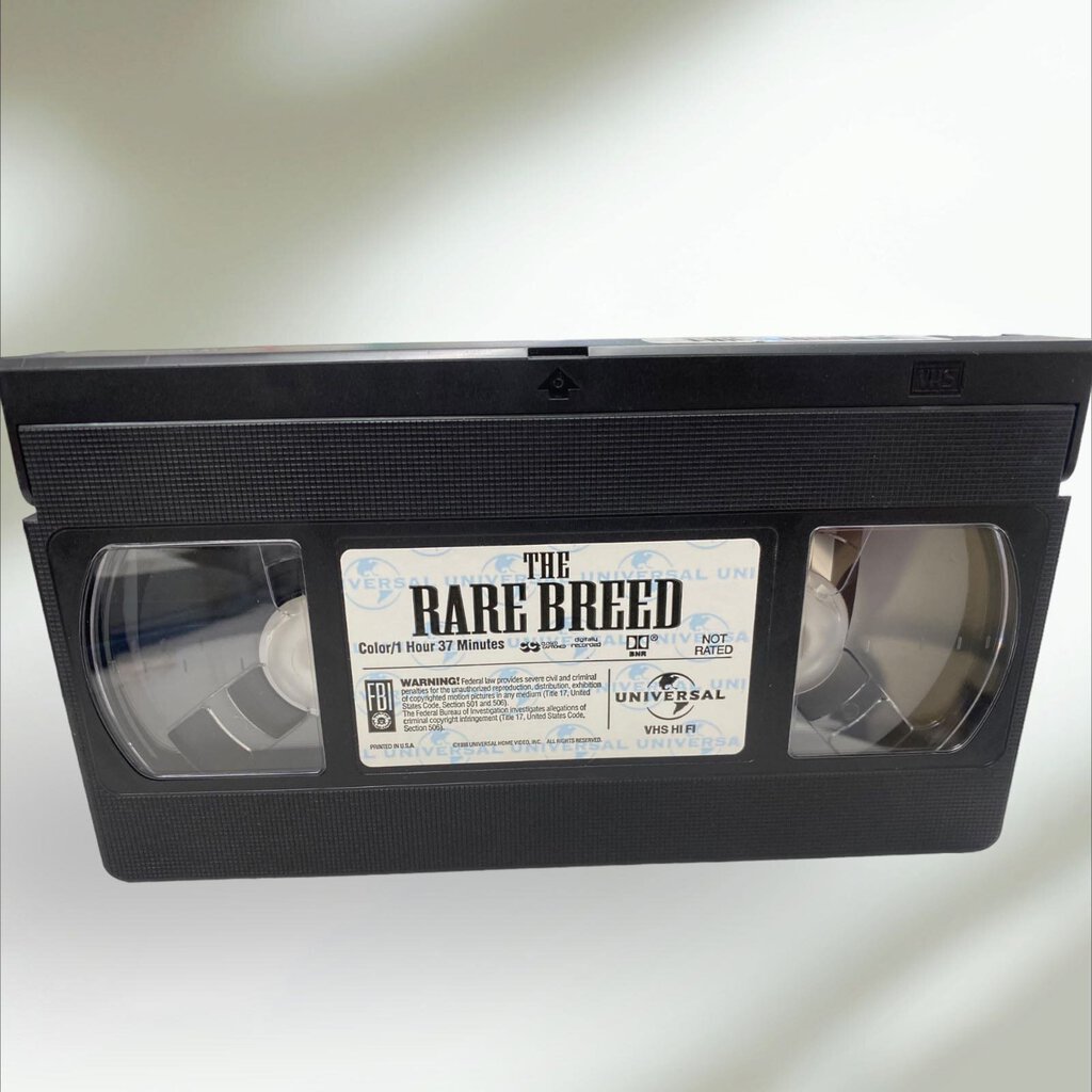 The Rare Breed Western Collection VHS Tape