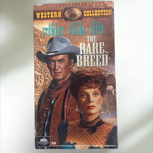 The Rare Breed Western Collection VHS Tape